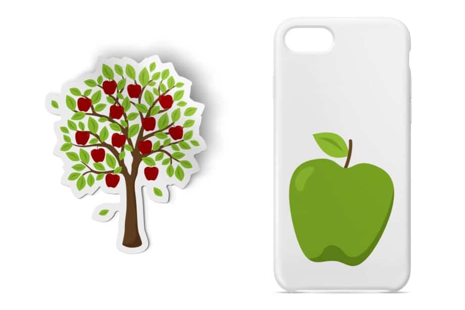 Autumn Apples Clipart