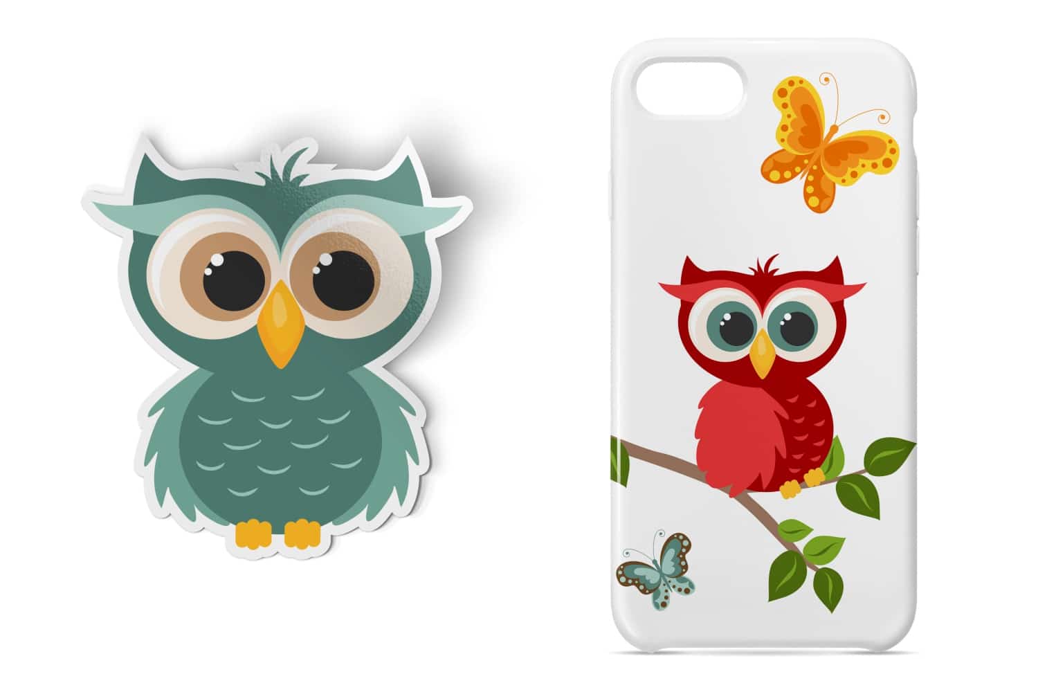Assorted Owl Clipart and SVG Set