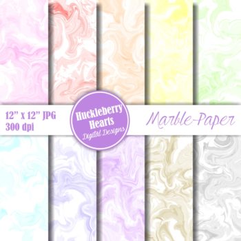 Assorted Marble Digital Paper