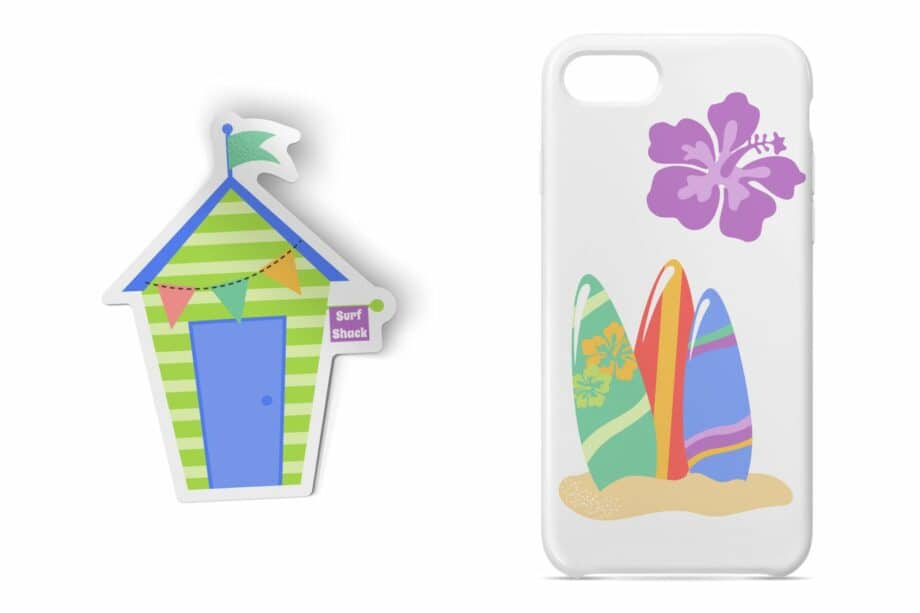 Surf Shack Clipart