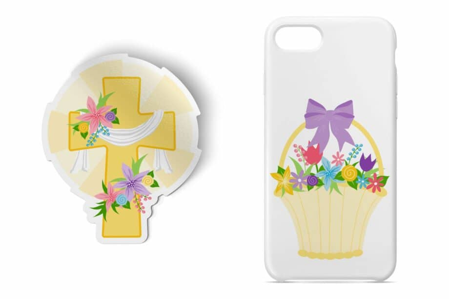 Easter Crosses Clipart