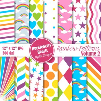 Rainbow Patterns vol 2 Paper