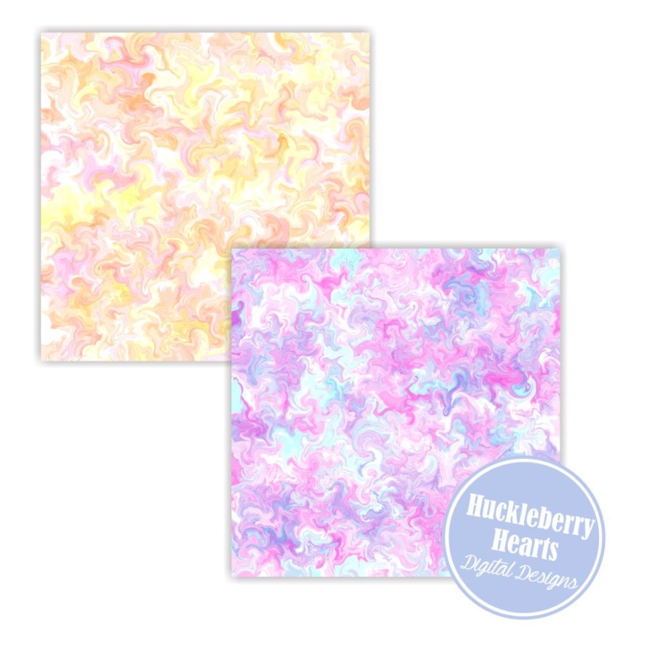 Pastel Swirls Paper