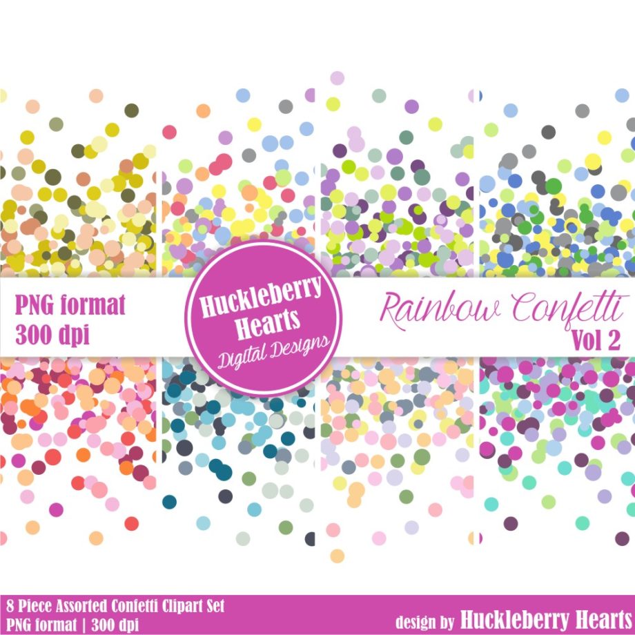 Assorted Confetti Clipart