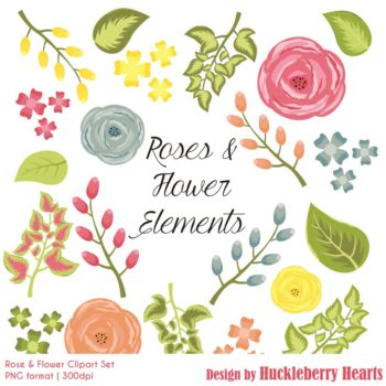 Rose and Flower Clipart