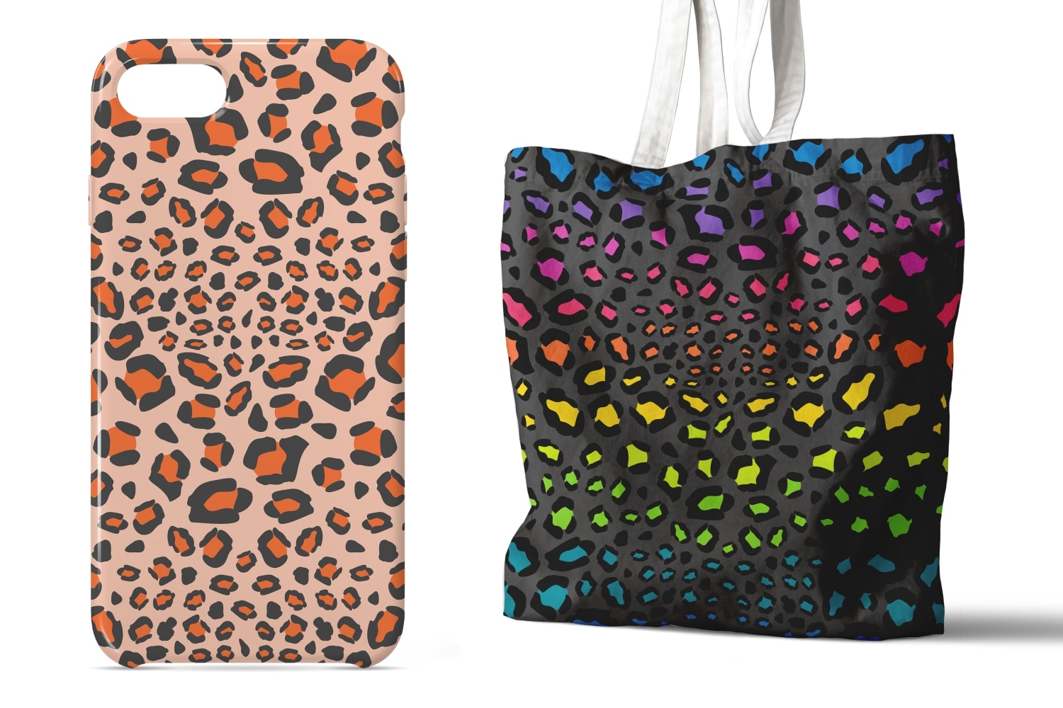 Assorted Seamless Leopard Print Images