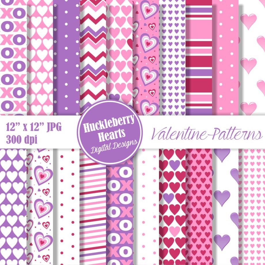 Valentine Patterns Paper