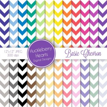 Basic Chevron Digital Paper