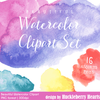 Beautiful Watercolor Clipart