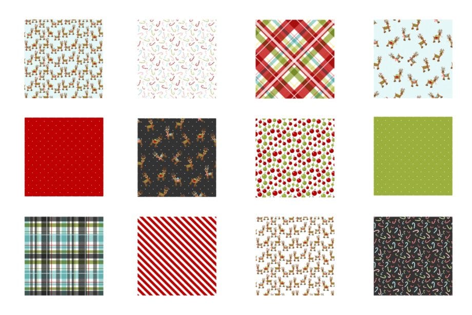 Christmas Reindeer Patterns