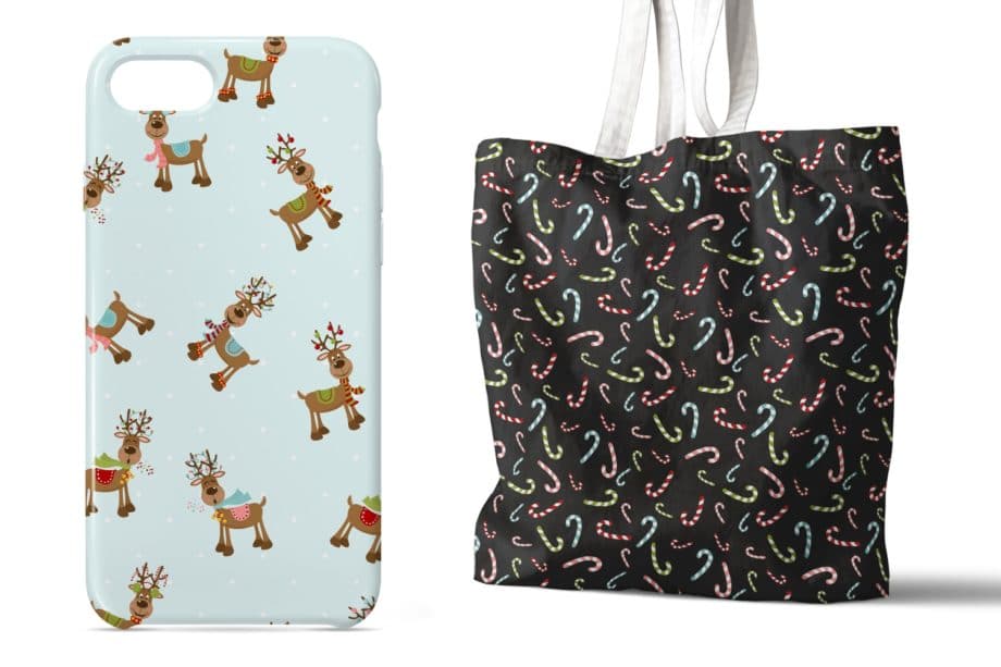 Christmas Reindeer Patterns