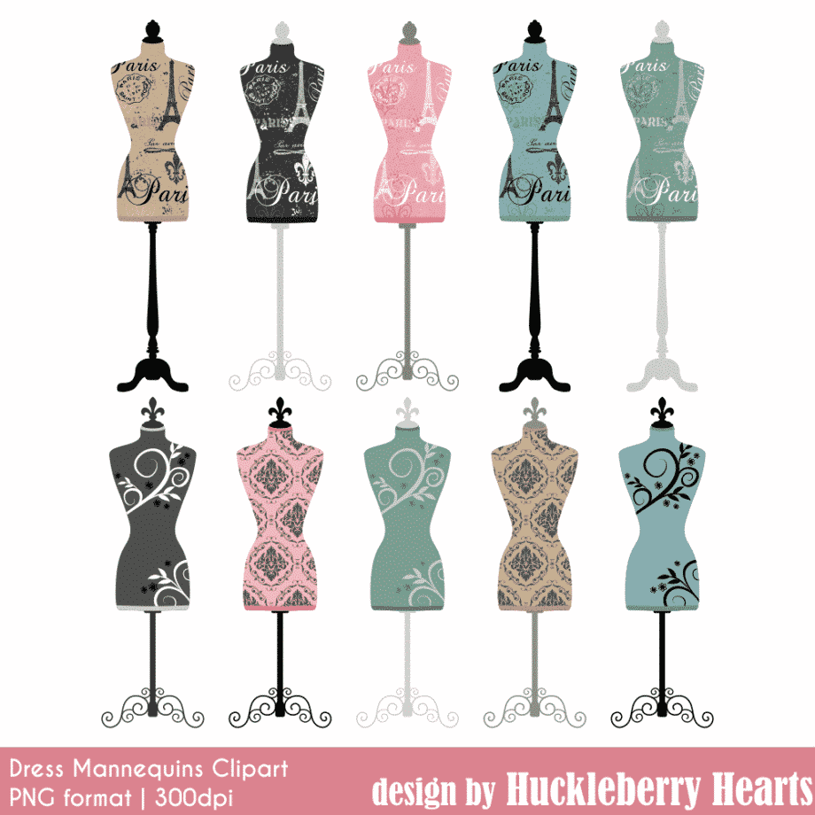 Dress Mannequin Clipart