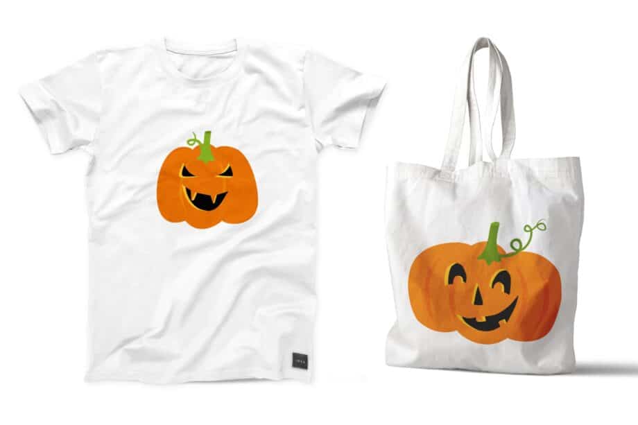 Assorted Halloween Pumpkin Clipart and SVG Set