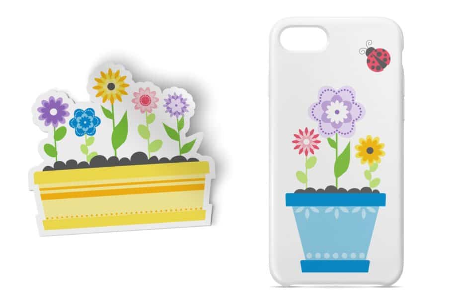 Spring Garden Clipart