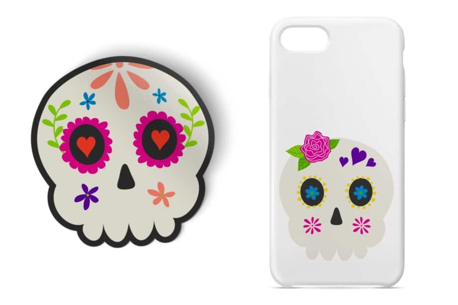 Sugar Skulls Clipart
