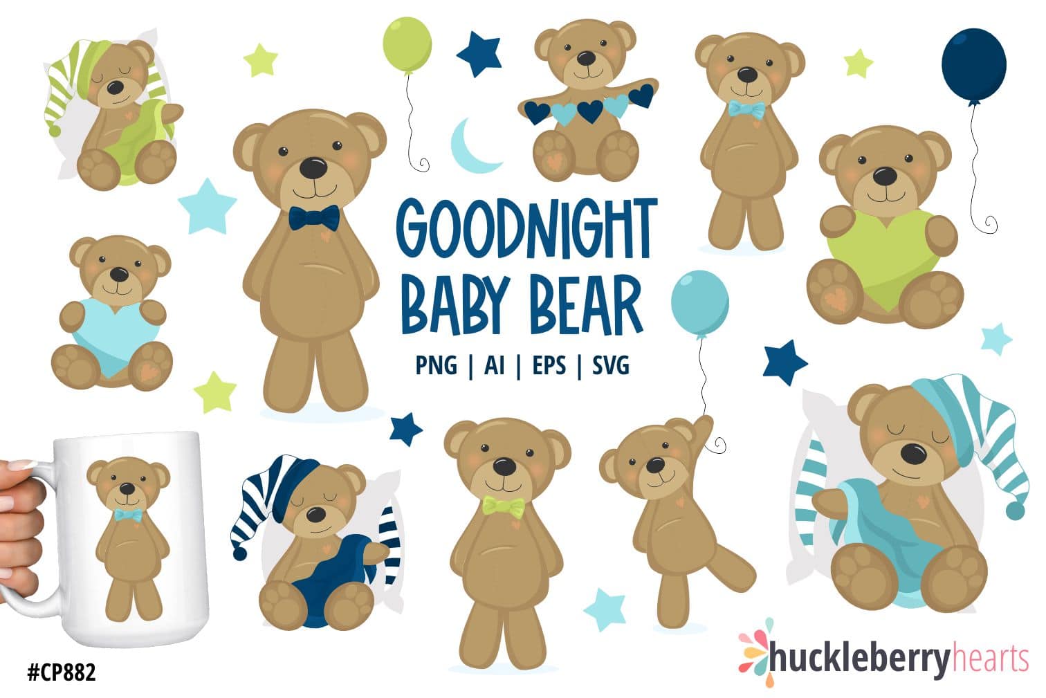 Goodnight Baby Bear Sample 2