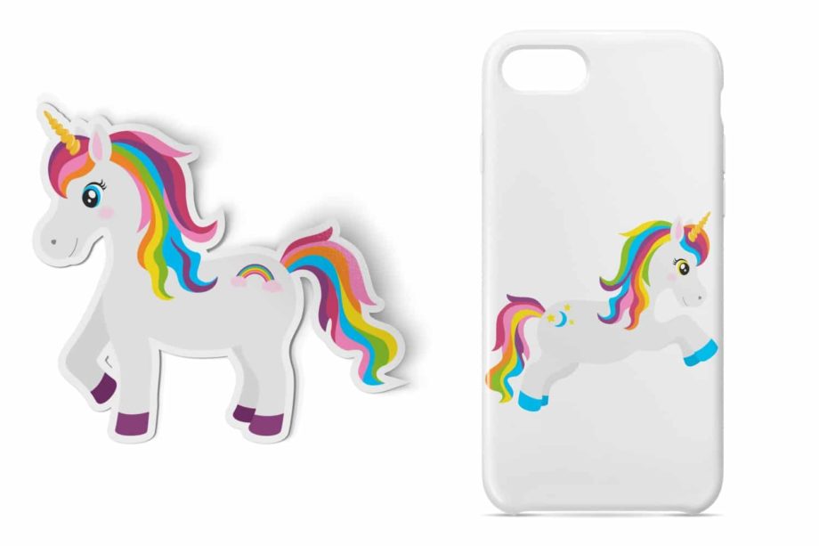 Rainbow Unicorn Clipart