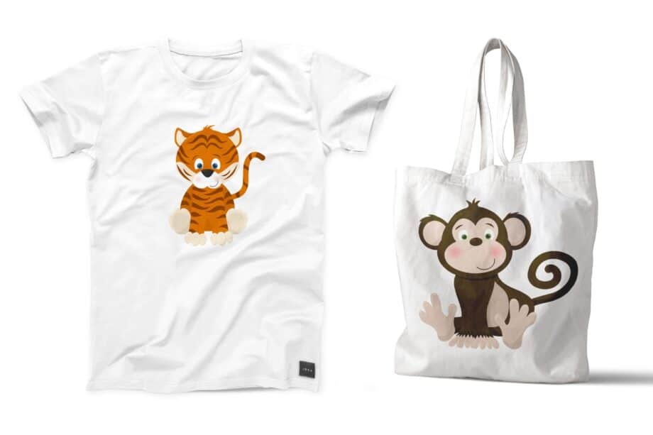 Safari Zoo Babies Clipart