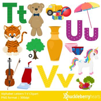 Alphabet Letters Clipart and Vectors