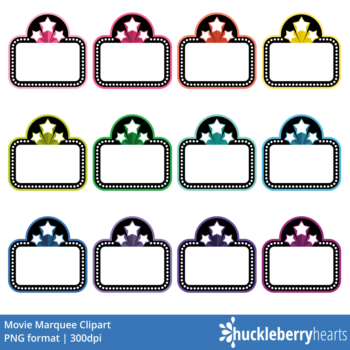 Movie Marquee Clipart