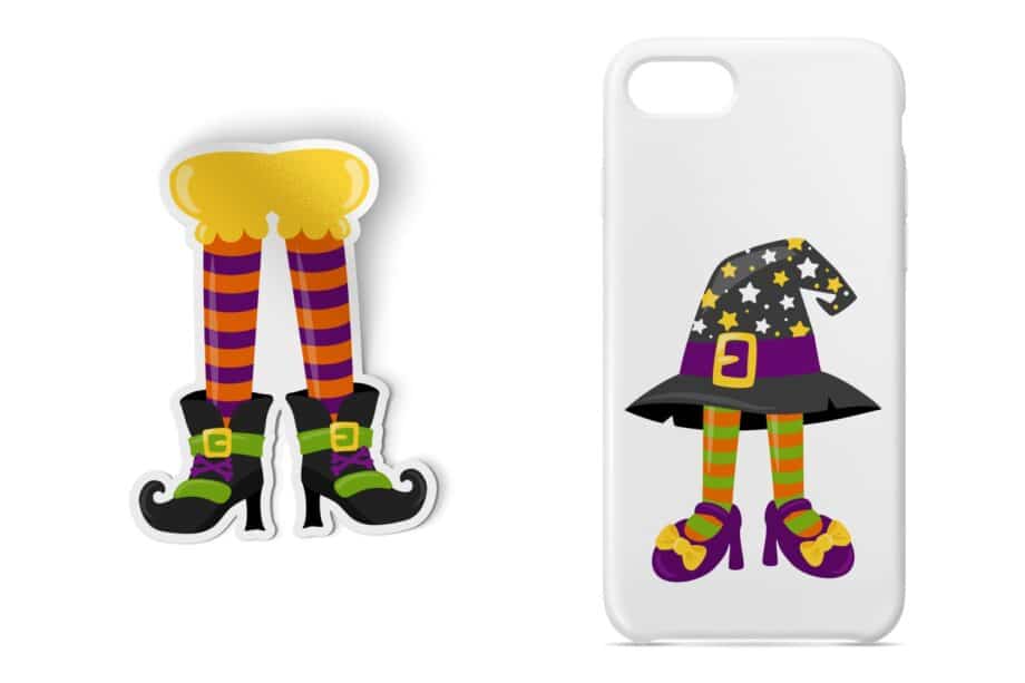 Witch Legs Clipart
