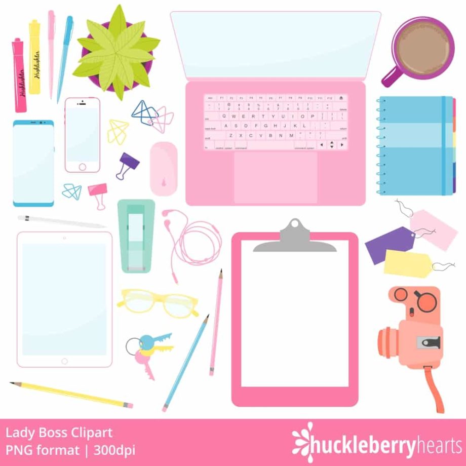 Lady Boss Clipart