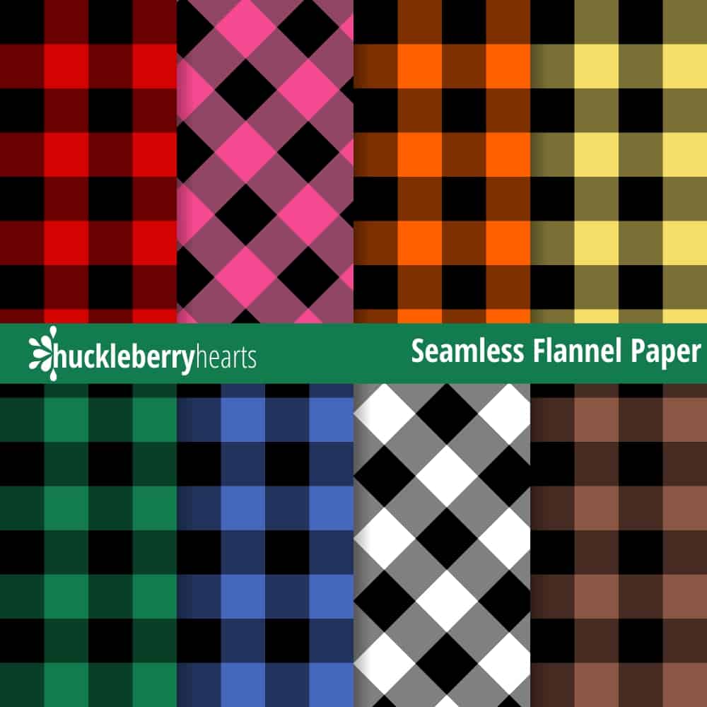 Seamless Flannel Paper