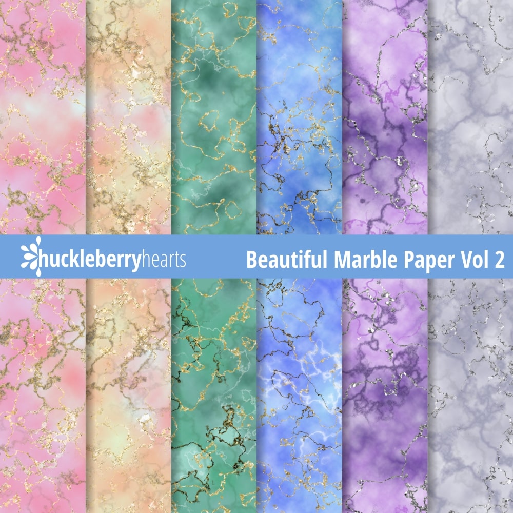 Beautiful Marble Paper vol 2
