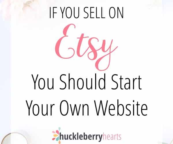 Seller on Etsy should consider starting their own website