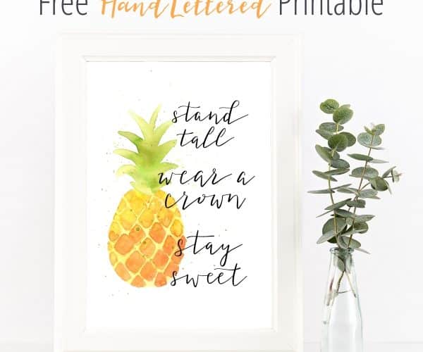 Free Printables