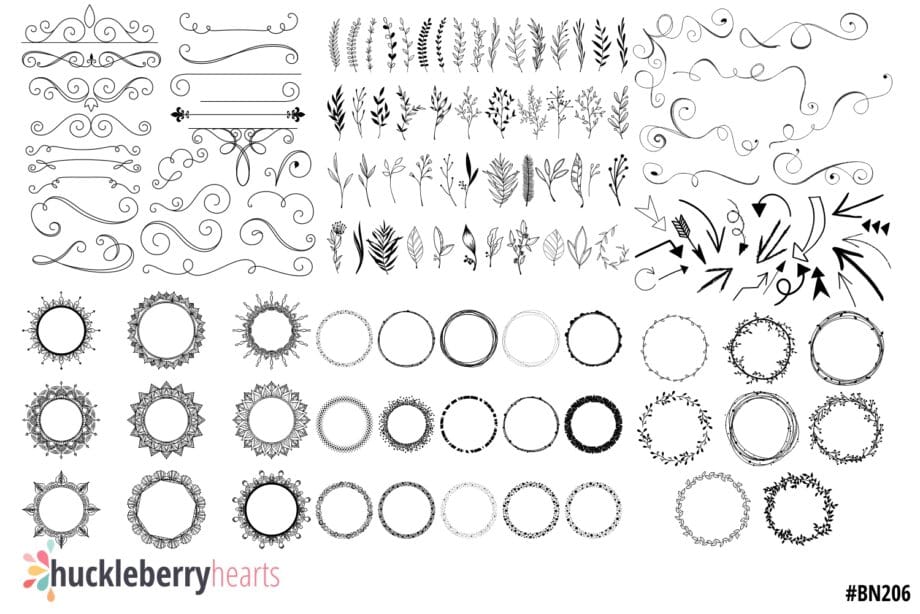 Assorted Decorative Vectors Set