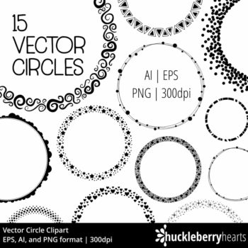 Vector Circle Clipart