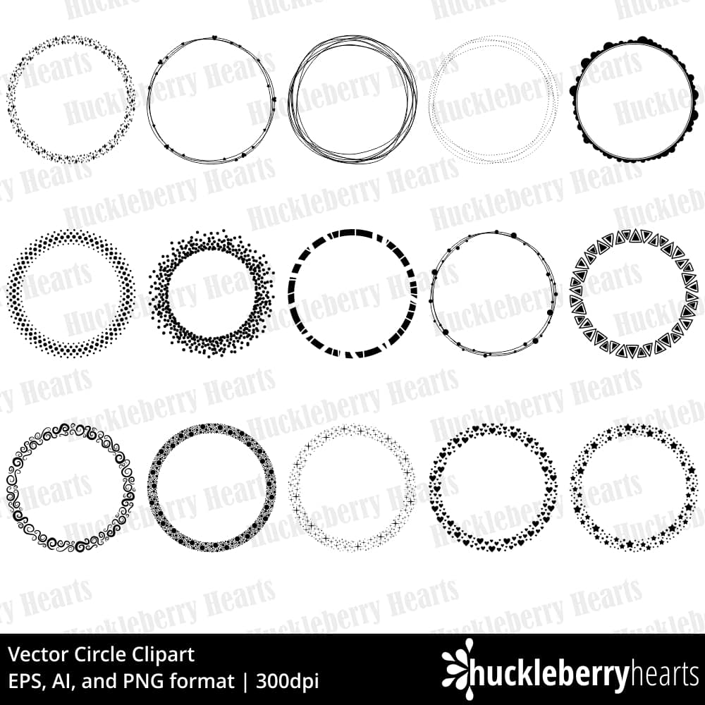 Vector Circle Clipart