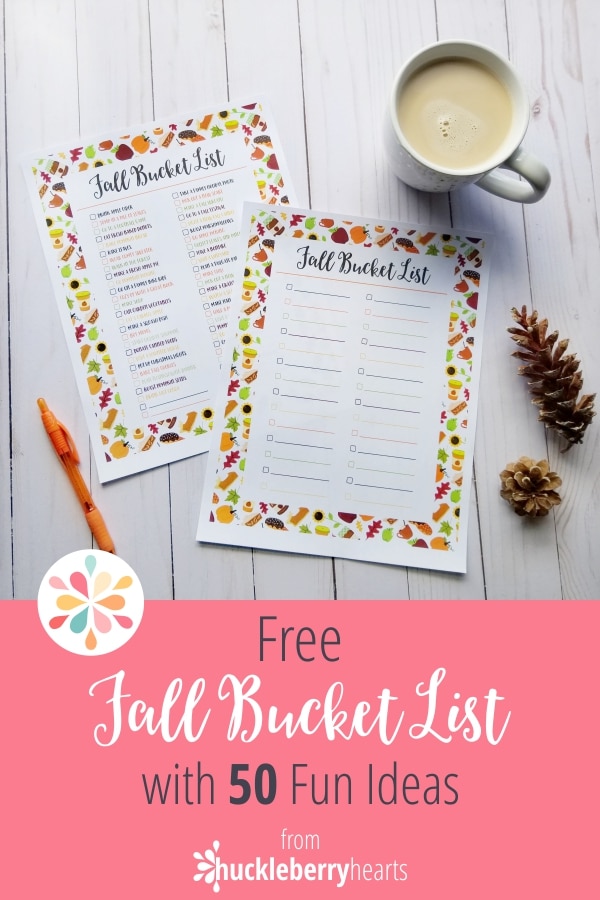 50 Bucket List Ideas for Fall Activities