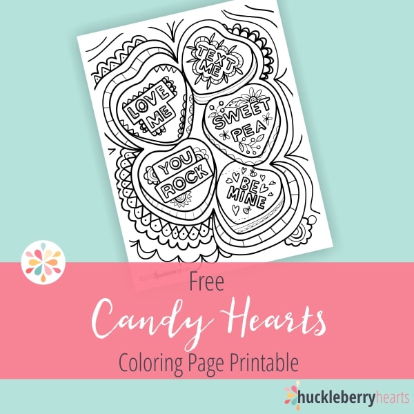 Free Heart Coloring Page