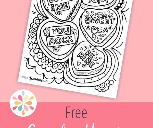 Free Valentines Day Coloring Pages