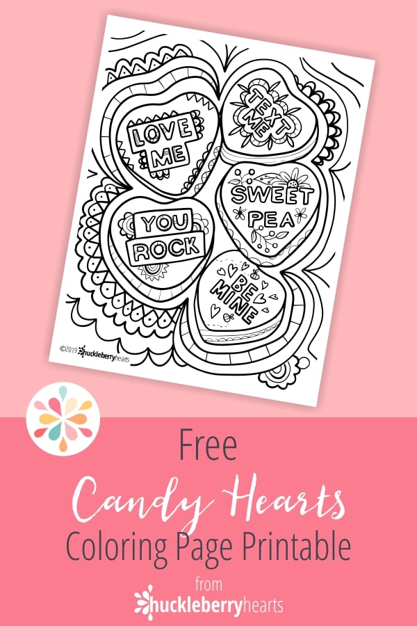 Free Valentines Day Coloring Pages