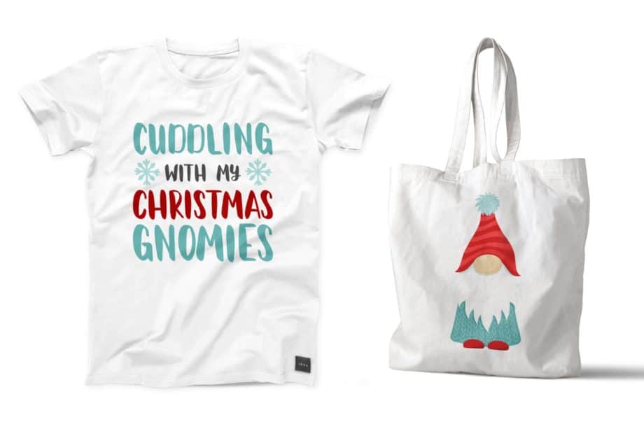 Christmas Gnomies Clipart
