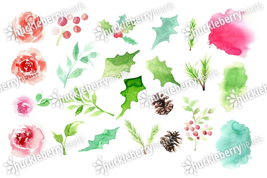 Digital Christmas Clipart