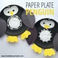 Penguin Paper Plate Crafts