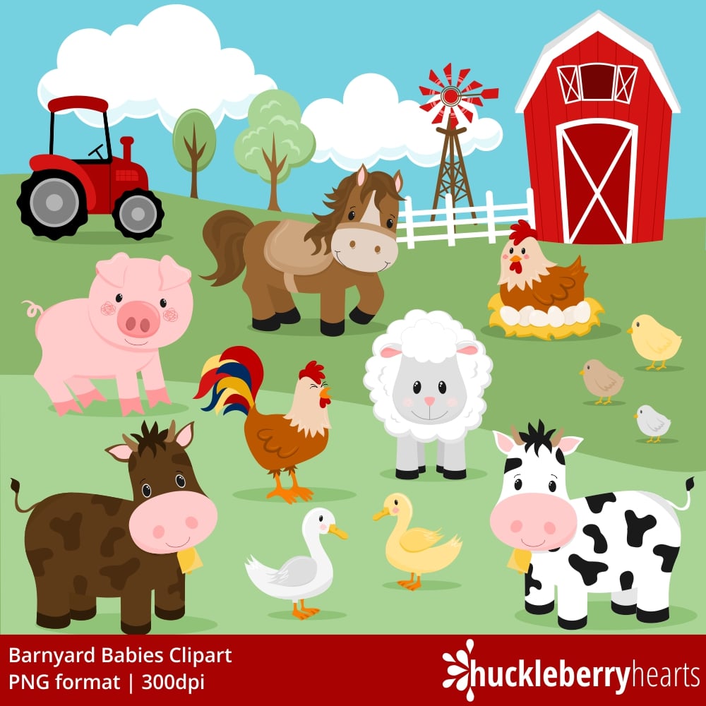 Barnyard Farm Baby Set