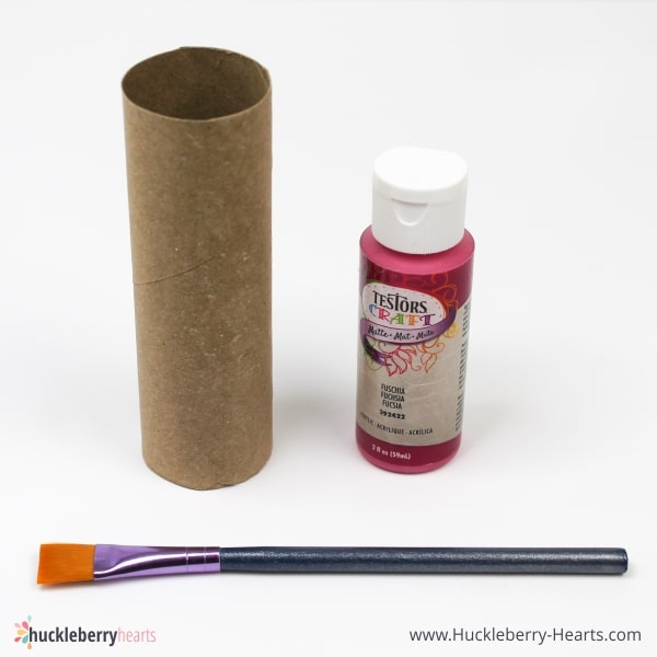 Painting Toilet Paper Roll