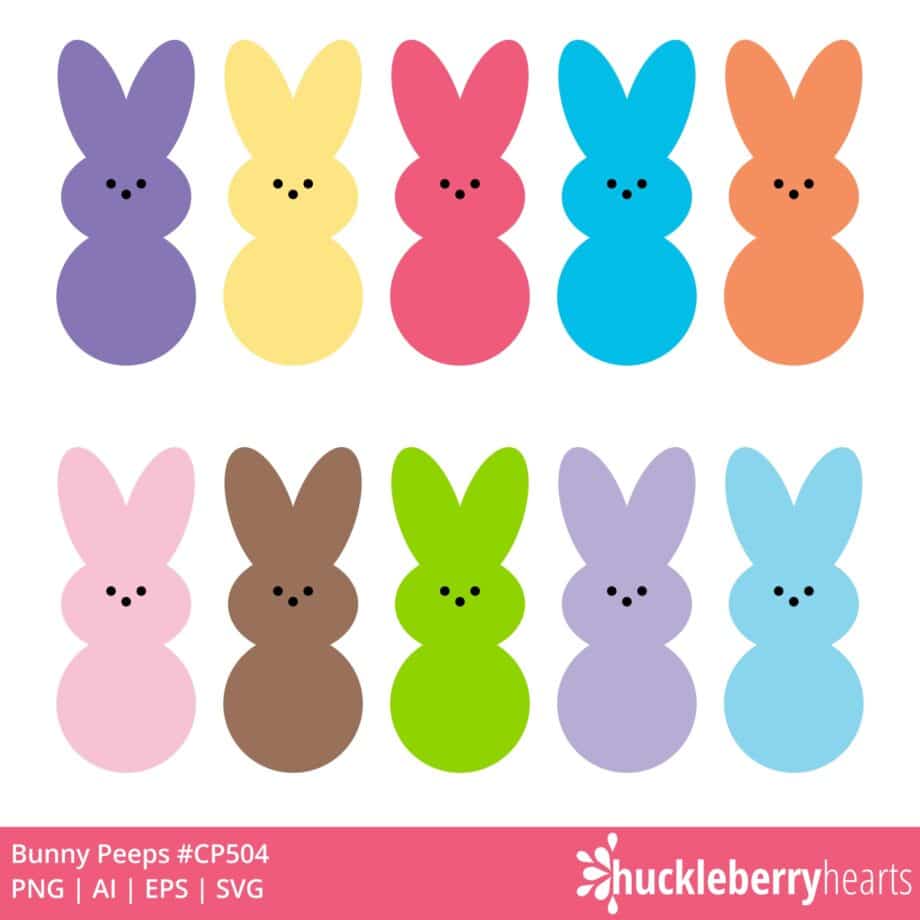 Bunny Peeps Clipart CP504 Sample 1