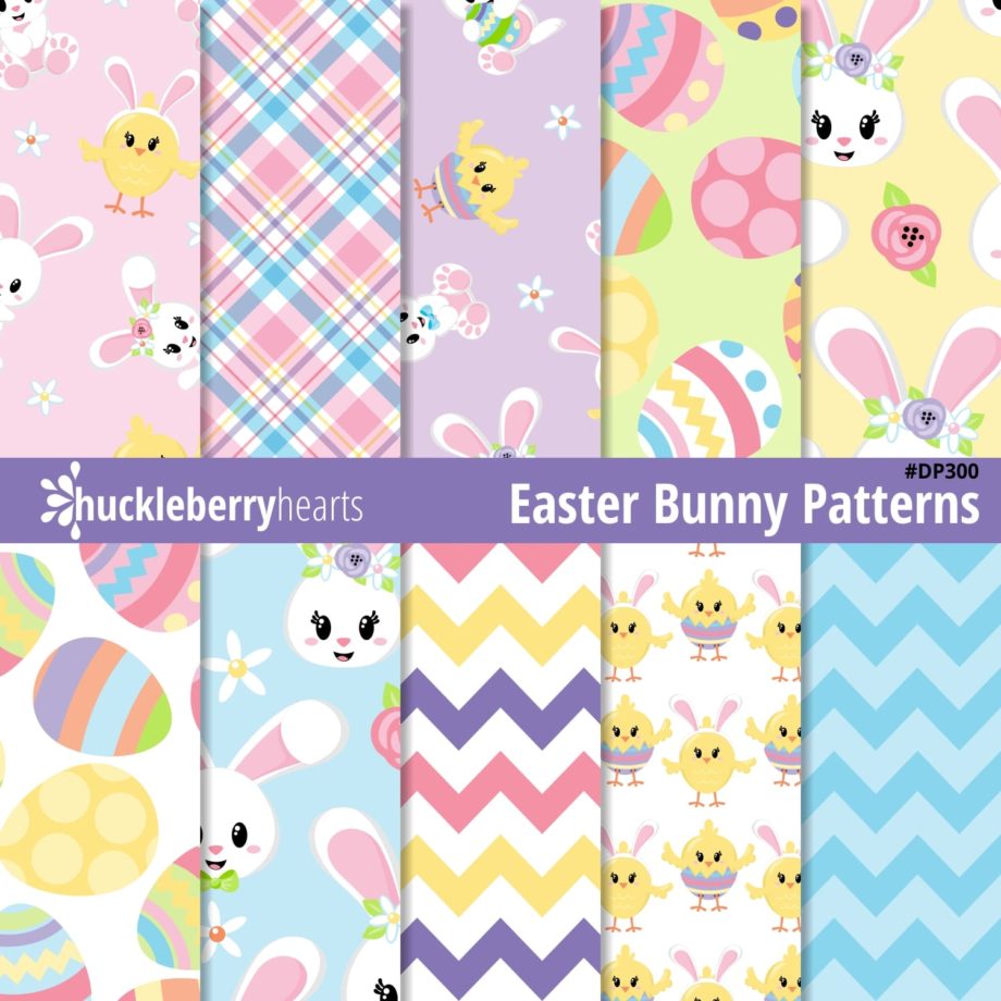 Easter Bunny Patterns DP300 Sample