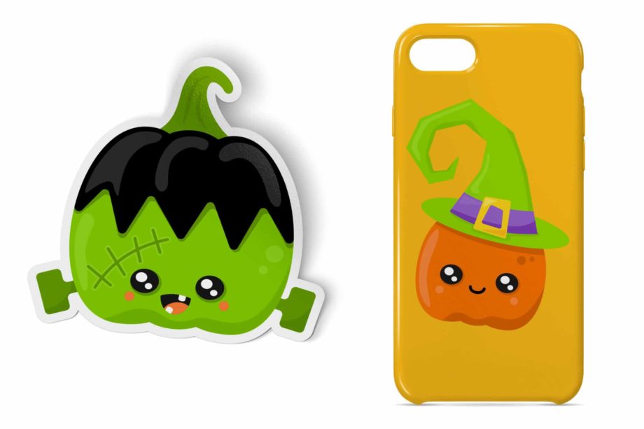 Kawaii Halloween Clipart
