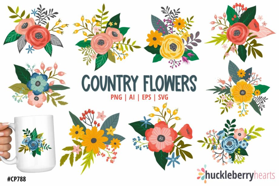 Country-Flowers-Clipart-Sample-2
