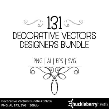 Decorative Vectors Designers Bundle