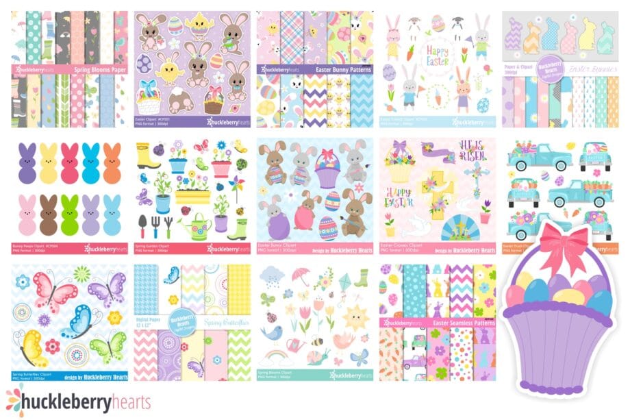 Easter Clipart Bundle