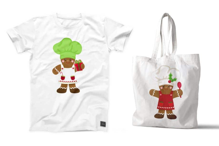 Gingerbread Chefs Clipart