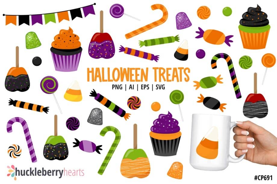 Halloween Treats Clipart